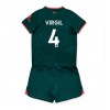 Baby Fußballbekleidung Liverpool Virgil van Dijk #4 3rd Trikot 2022-23 Kurzarm (+ kurze hosen)